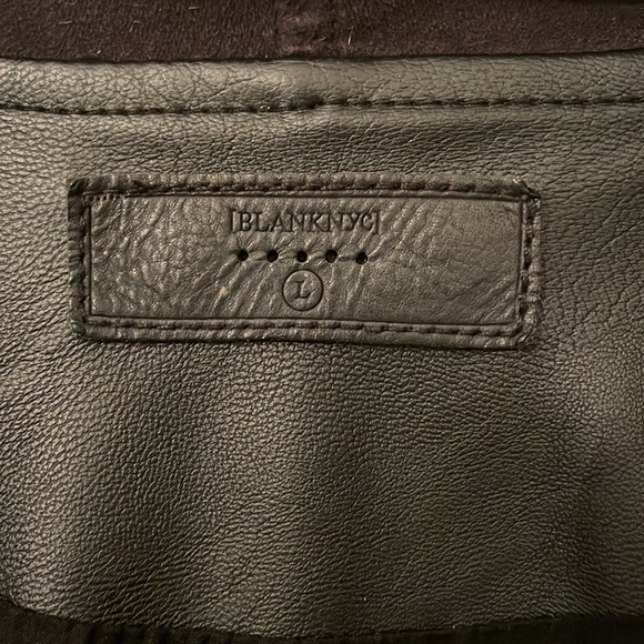 Blank NYC Faux Suede Drape Jacket - Picture 2 of 8